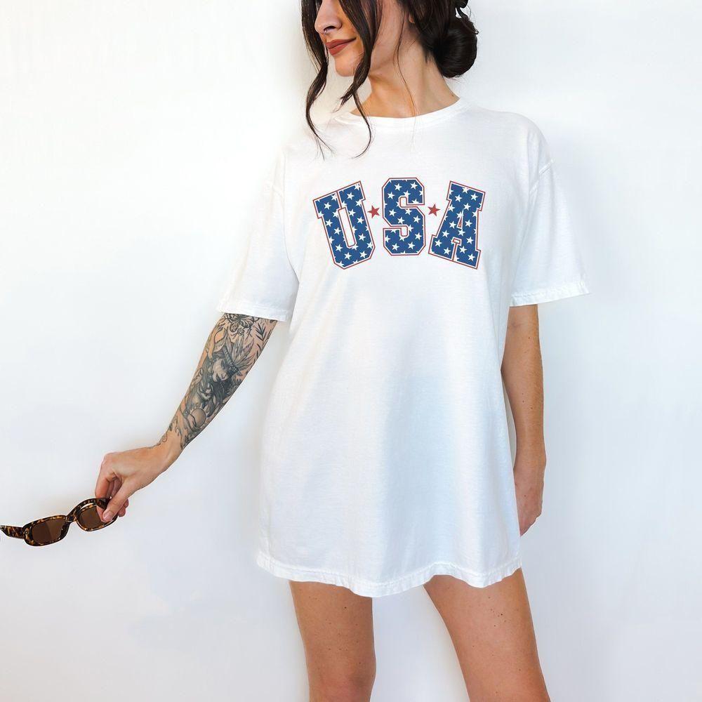 Retro Usa July 4th Vuitino Apparel